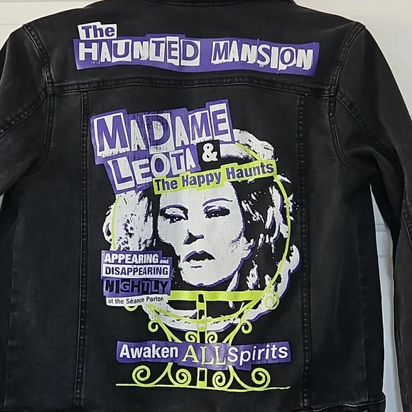 Disney parks Haunted mansion Madame Leota demin jacket - Picture 6 of 7